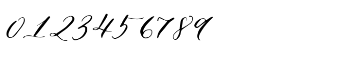 Sapphire Script Font OTHER CHARS