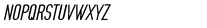 Saqi Bold Italic Font UPPERCASE