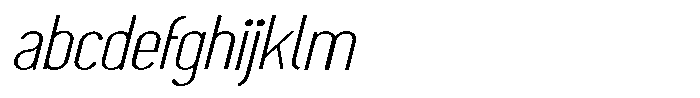 Saqi Expanded Italic FONT
