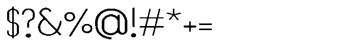 Saqi Expanded Font OTHER CHARS