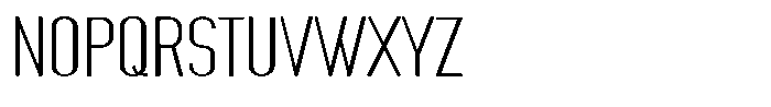 Saqi Expanded Font UPPERCASE