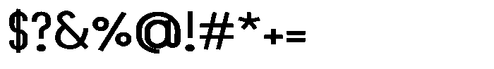 Saqi Extra Bold Expanded Font OTHER CHARS