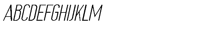 Saqi Italic Font UPPERCASE