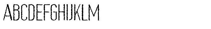 Saqi Rough Regular Font UPPERCASE