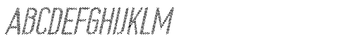 Saqi Scribe Bold Italic Font UPPERCASE