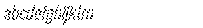Saqi Scribe Extra Bold Italic FONT