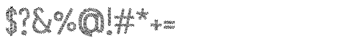 Saqi Scribe Extra Bold Font OTHER CHARS