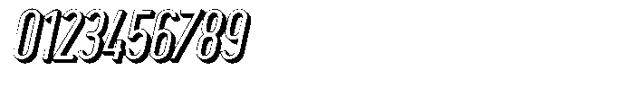 Saqi Shadow Bold Italic Font OTHER CHARS