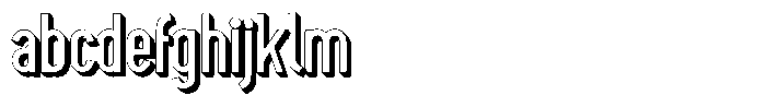Saqi Shadow Extra Bold FONT