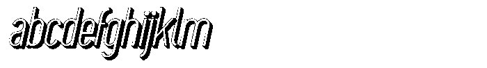 Saqi Shadow Italic FONT