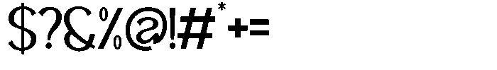 Saramorea Font OTHER CHARS