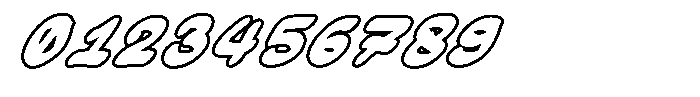 Sardono Inline Font OTHER CHARS