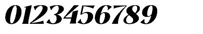 Sarghet Black Expanded Slant Font OTHER CHARS