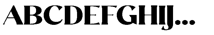 Sarghet Black Expanded Font UPPERCASE