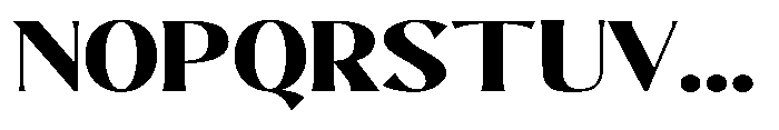 Sarghet Black Expanded Font UPPERCASE