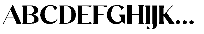 Sarghet Bold Expanded Font UPPERCASE