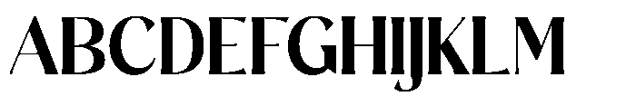 Sarghet Bold Font UPPERCASE