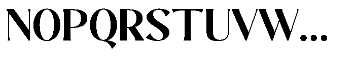 Sarghet Bold Font UPPERCASE