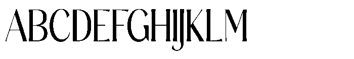 Sarghet Condensed Font UPPERCASE
