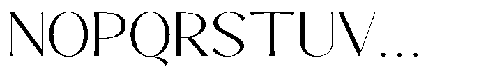 Sarghet Extra Light Expanded Font UPPERCASE