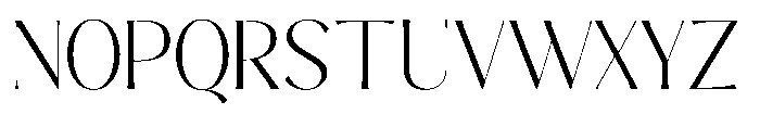 Sarghet Extra Light Font UPPERCASE