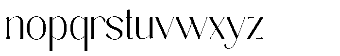 Sarghet Extra Light Font LOWERCASE