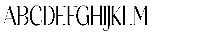 Sarghet Light Condensed Font UPPERCASE