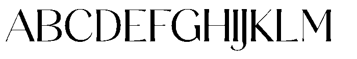 Sarghet Light Expanded Font UPPERCASE