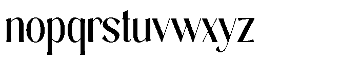 Sarghet Medium Condensed Font LOWERCASE
