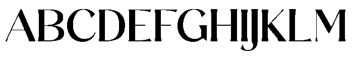 Sarghet Medium Expanded Font UPPERCASE