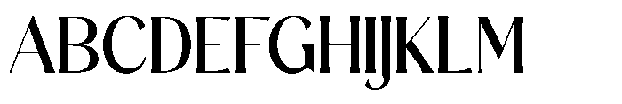 Sarghet Medium Font UPPERCASE