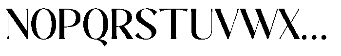 Sarghet Medium Font UPPERCASE