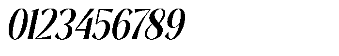 Sarghet Semi Bold Condensed Slant Font OTHER CHARS