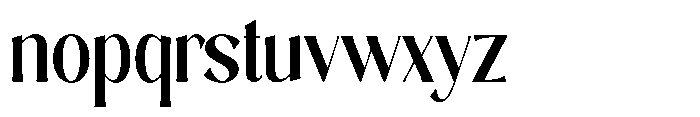 Sarghet Semi Bold Condensed Font LOWERCASE