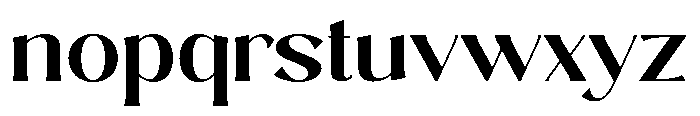 Sarghet Semi Bold Expanded Font LOWERCASE