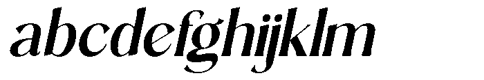 Sarghet Semi Bold Slant FONT