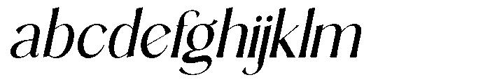 Sarghet Slant FONT