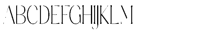 Sarghet Thin Condensed Font UPPERCASE