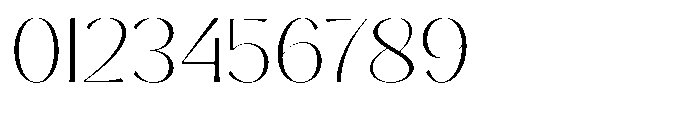 Sarghet Thin Expanded Font OTHER CHARS