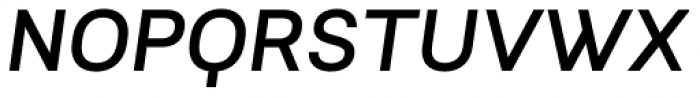 Sarine Medium Italic Font UPPERCASE