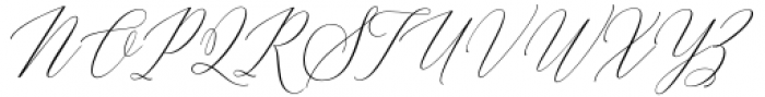 Sarisha Script Regular Font UPPERCASE