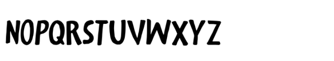 Sarnie Regular Font UPPERCASE