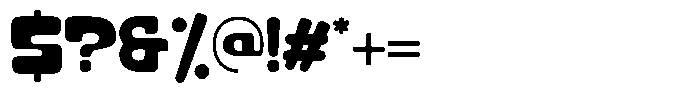 Saro Food Regular Font OTHER CHARS