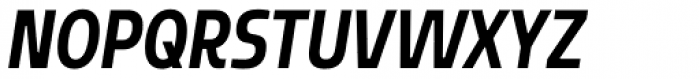 Sarun Pro Condensed Bold Italic Font UPPERCASE