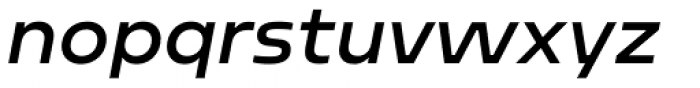 Sarun Pro Medium Italic Font LOWERCASE