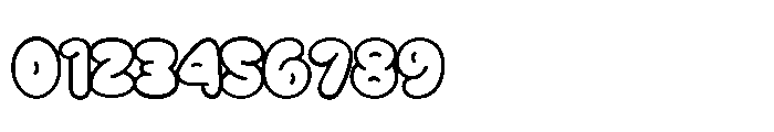Sate Kopeng Outline Font OTHER CHARS