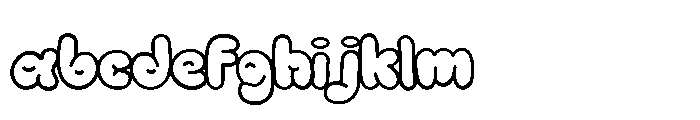 Sate Kopeng Outline FONT
