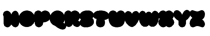 Sate Kopeng Solid Font UPPERCASE