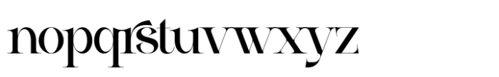 Satista Regular Font LOWERCASE