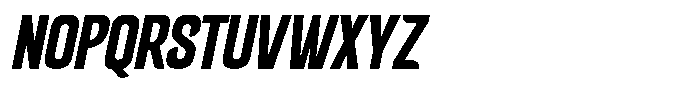 Satline Italic Font UPPERCASE